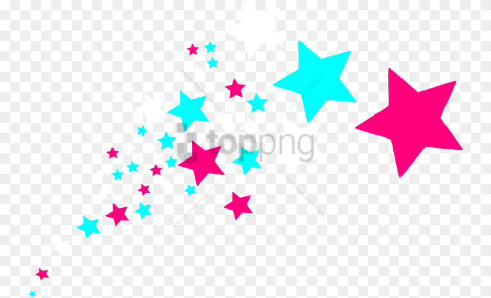 Clip Art Shooting Stars, Star Symbol, Symbol, Animal, Fish Free Png