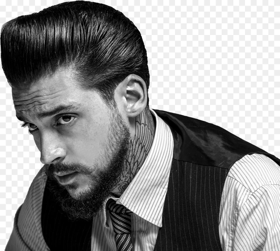 Clip Art Sickbarber Image Is Not Old School Mens Pompadour Hairstyle Free Png Download