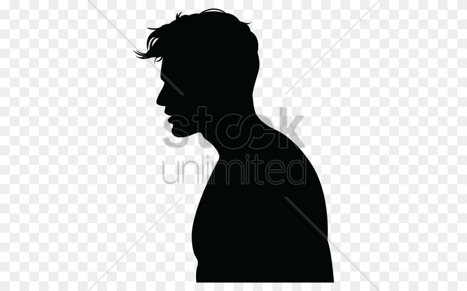 Clip Art Side View Face Silhouette Clipart Astig, Lighting, People, Person Free Png Download