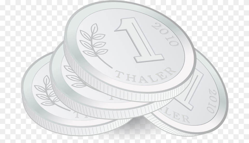 Clip Art Silver, Money, Coin Png Image