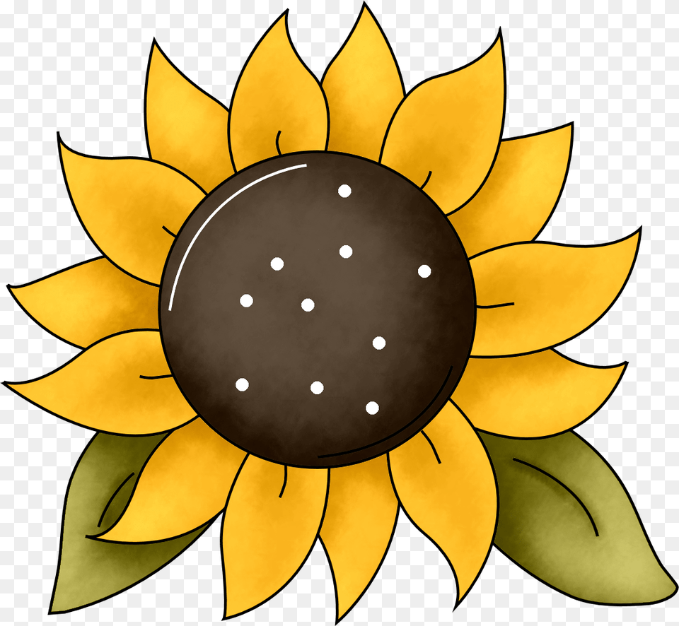 Clip Art Simple Sunflower Clip Art, Flower, Plant, Daisy Png