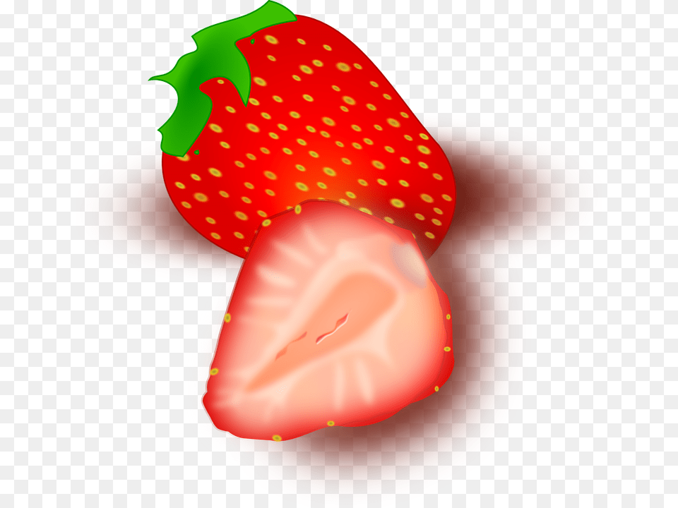 Clip Art Slice Strawberry, Berry, Food, Fruit, Plant Png