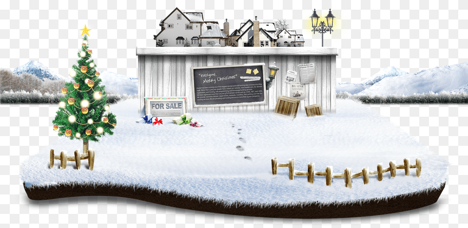 Clip Art Snow Template Winter Scene Christmas Day, Christmas Decorations, Festival, Plant, Tree Free Transparent Png