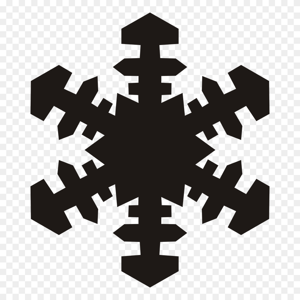 Clip Art Snowflake Christmas, Nature, Outdoors, Snow, First Aid Free Png Download