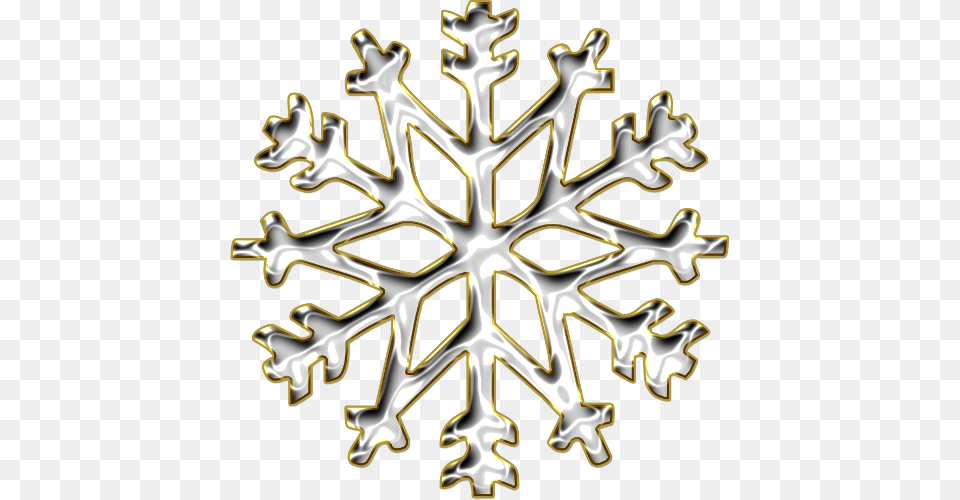 Clip Art Snowflakes Clipart Image Information, Nature, Outdoors, Snow, Snowflake Free Transparent Png