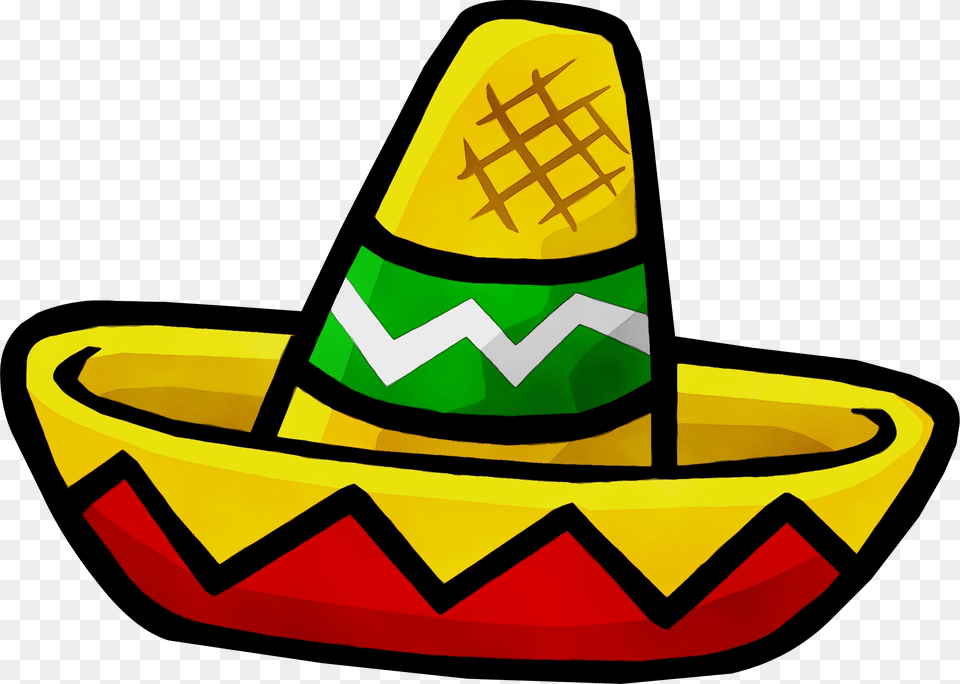 Clip Art Sombrero Openclipart Portable Network Graphics Sombrero Clipart, Clothing, Hat Free Png