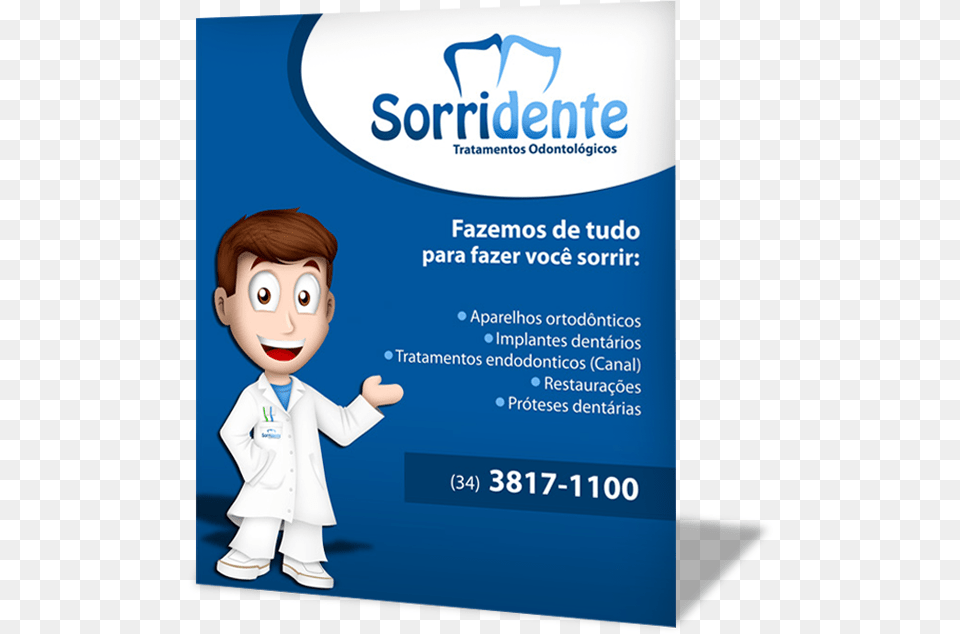 Clip Art Sorridente Tratamentos Odontologicos Para Banner Dentista, Advertisement, Poster, Baby, Person Free Png