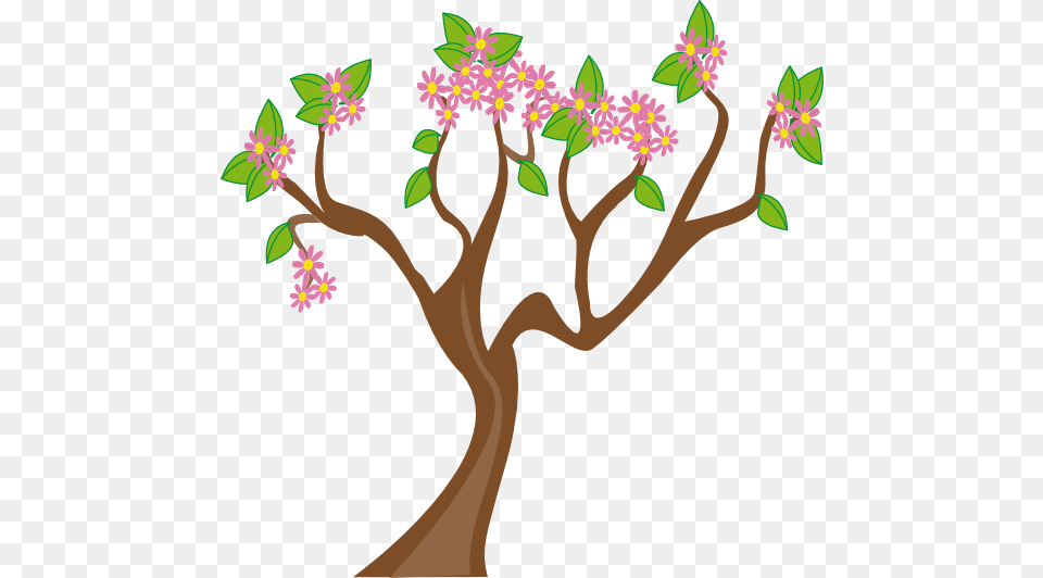 Clip Art Spring Tree, Flower, Plant, Cherry Blossom, Flower Arrangement Png Image