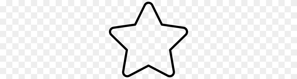 Clip Art Star Shapes All About Clipart, Gray Png Image