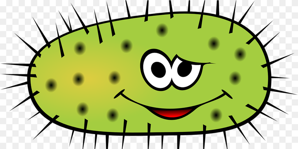 Clip Art Stop Germs Openclipart Germ Bacteria Animation, Cucumber, Food, Plant, Produce Free Transparent Png