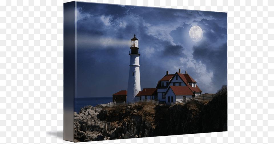 Clip Art Stormy Portland Head In Lighthouse, Architecture, Tower, Building, Beacon Free Png