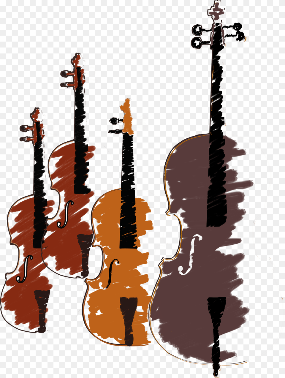Clip Art String Quartet, Cello, Musical Instrument, Face, Head Png Image