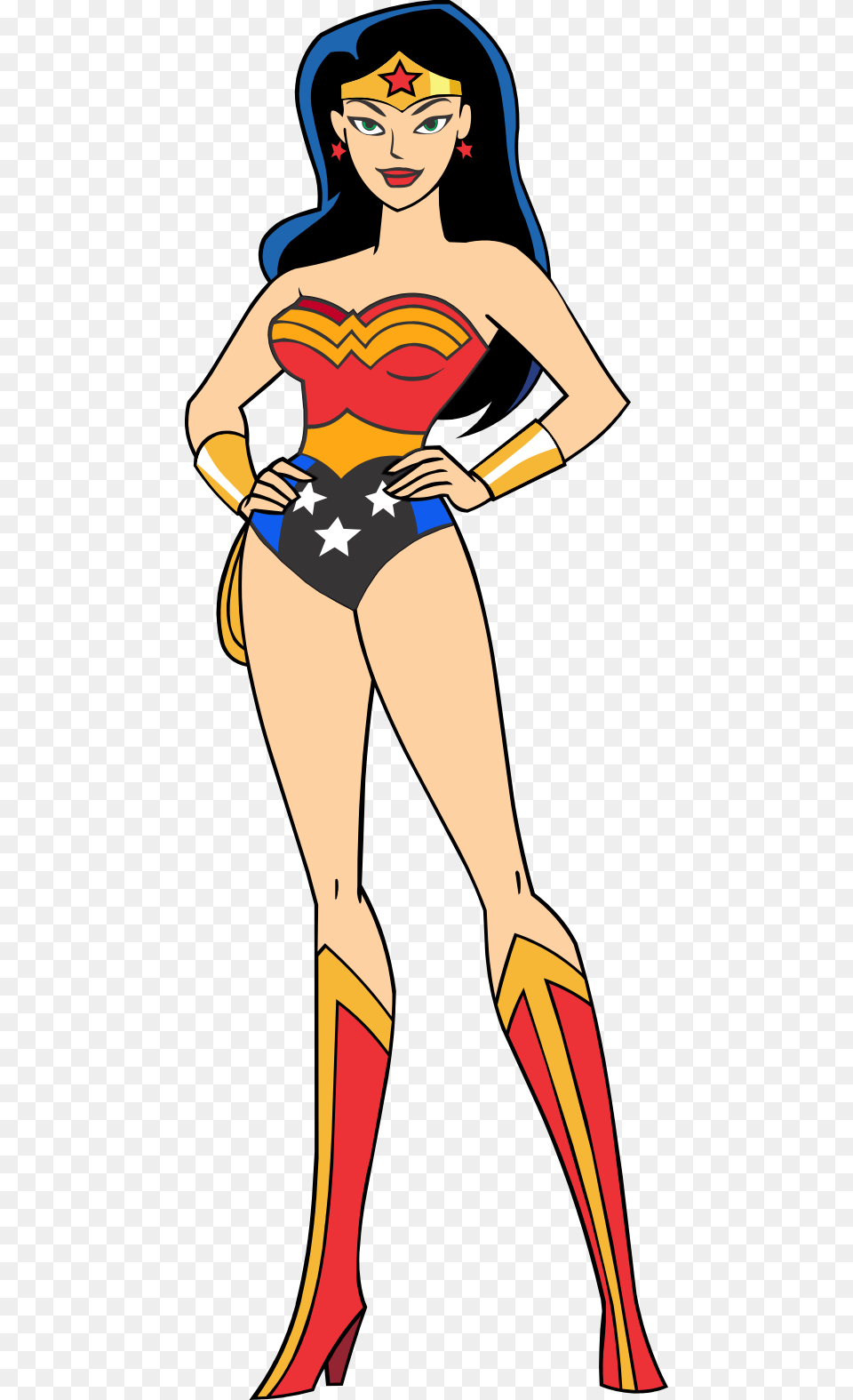 Clip Art Superman Wonder Woman Superhero Wonder Woman Clipart Hd, Adult, Swimwear, Person, Female Png