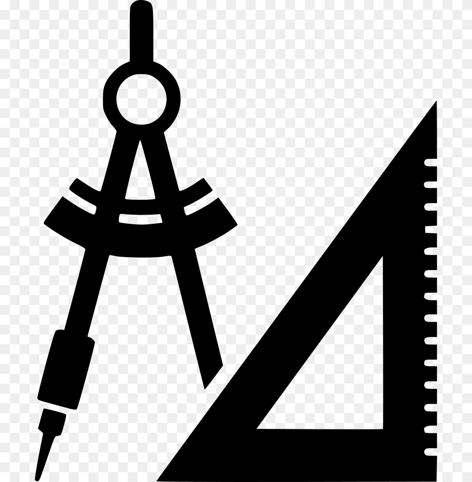 Clip Art Svg Architecture Icon, Compass Math Png