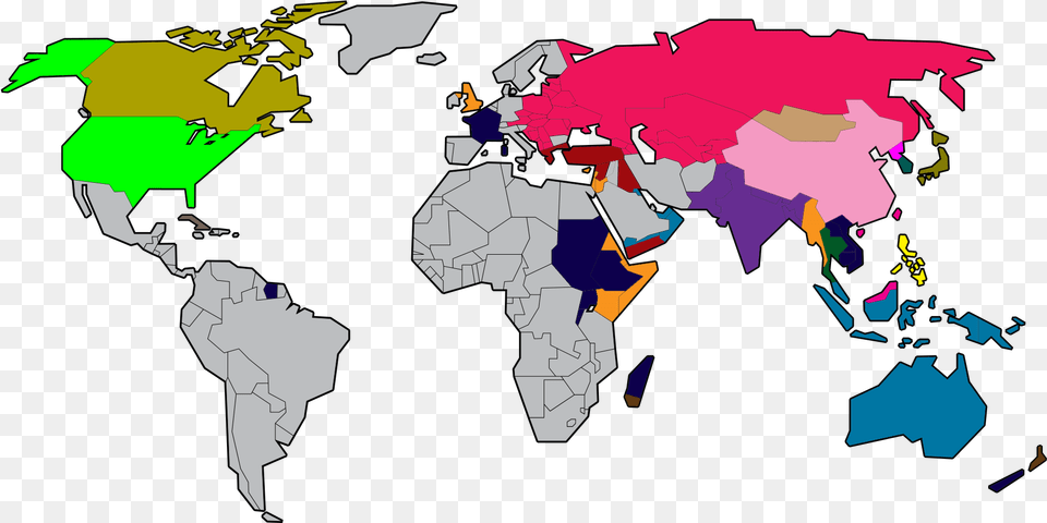 Clip Art Svg Polandball World Map Countries, Chart, Plot, Atlas, Diagram Free Png