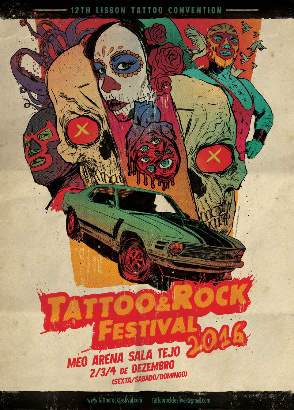 Clip Art Tattoo Rock Festival Artwork Tattoo And Rock Festival Free Transparent Png