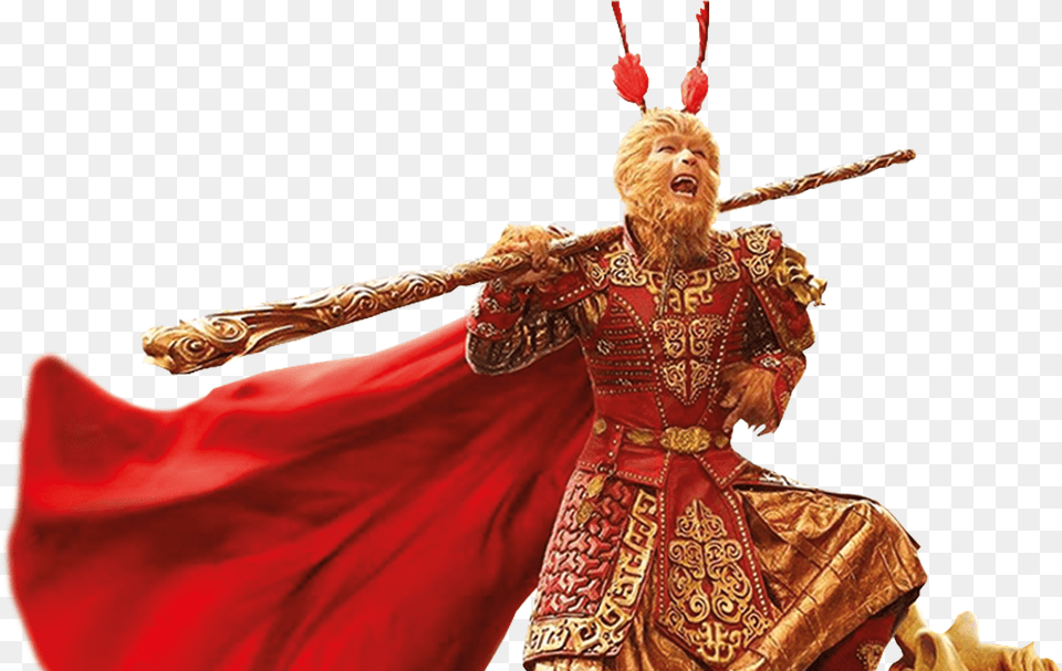 Clip Art The Official World Of Monkey King Mobile Legends, Person, Weapon, Sword, Solo Performance Free Png