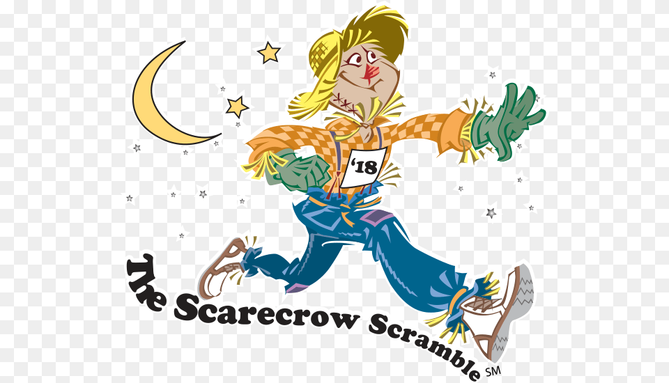 Clip Art The Scramble Is Saturday Scarecrow Scramble, Book, Comics, Publication, Baby Free Png
