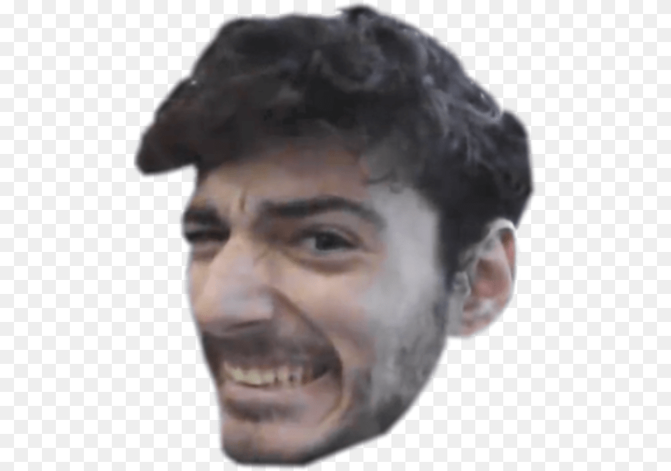 Clip Art The Yikes Hahaa Emote Ice Poseidon Emote, Face, Head, Person, Photography Png Image
