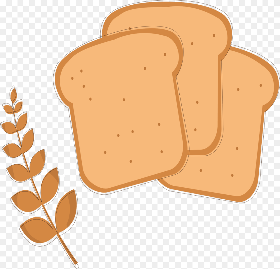 Clip Art Toast, Bread, Food, Clothing, Hardhat Png Image