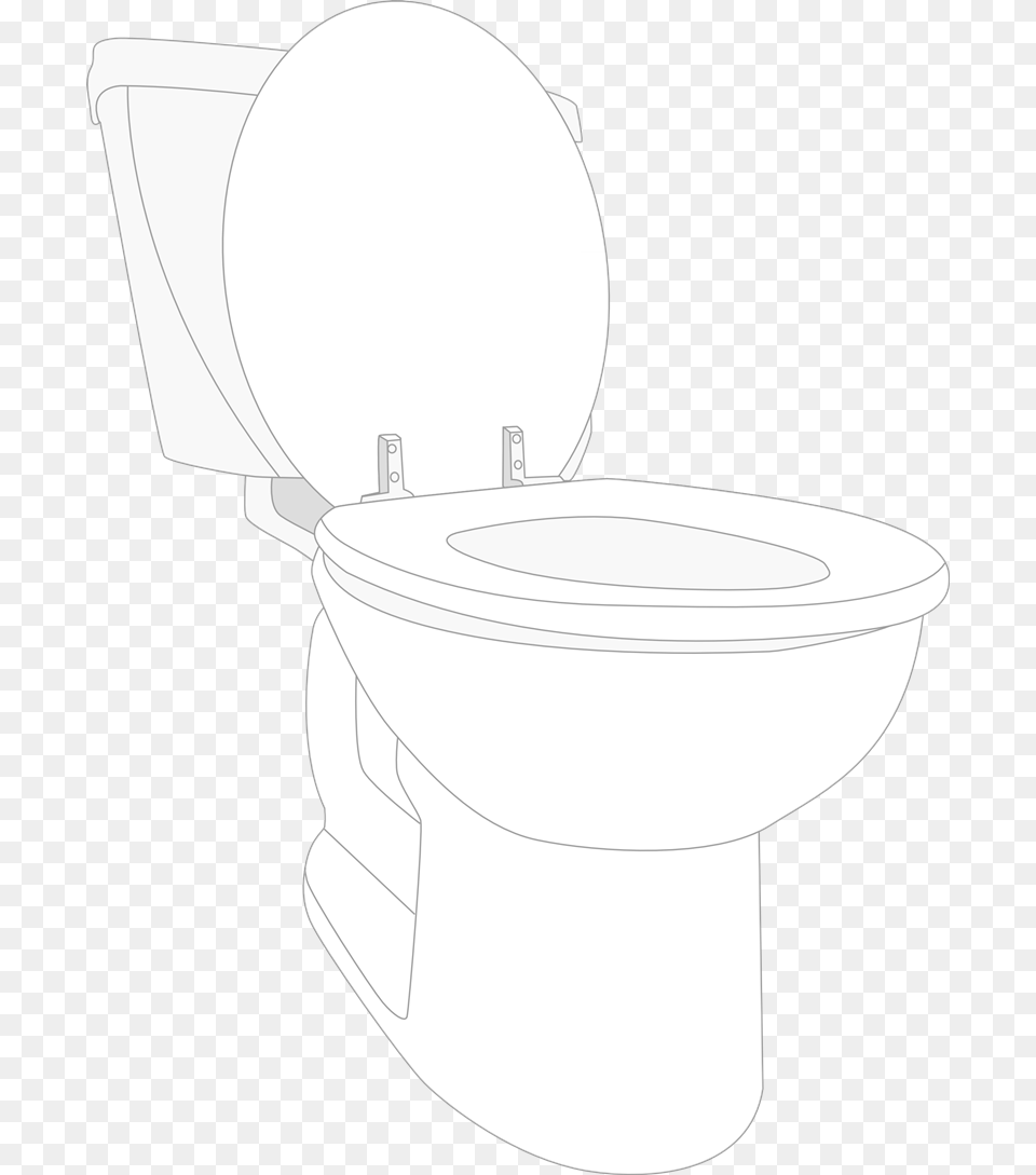 Clip Art Toilet Bowl Clipart Black And White Mfbossr, Indoors, Bathroom, Room, Potty Free Png Download