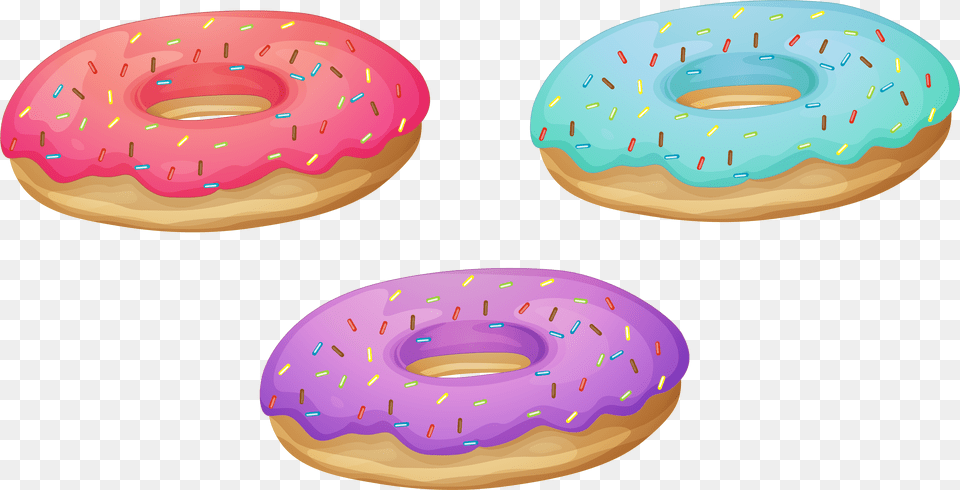 Clip Art Transparent Download Birthday Transparent Transparent Background Donut Clip Art, Food, Sweets Free Png