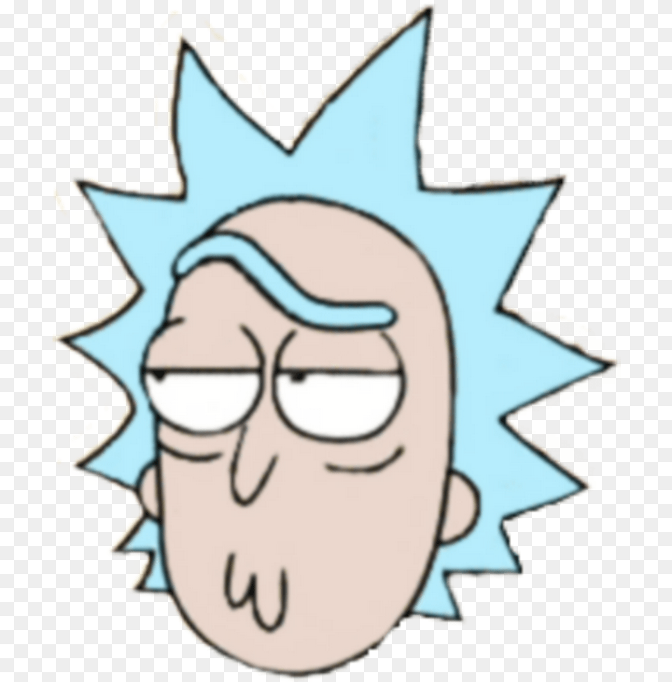 Clip Art Transparent For Rick Sanchez Rick Sanches, Face, Head, Person, Baby Free Png Download