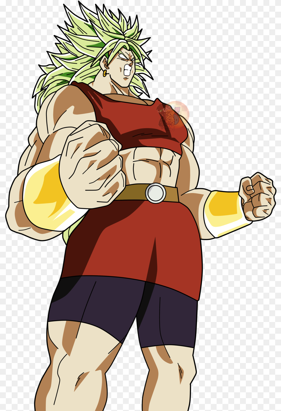 Clip Art Transparent Library Broly Female Dragon Ball Goku, Publication, Book, Comics, Baby Png Image
