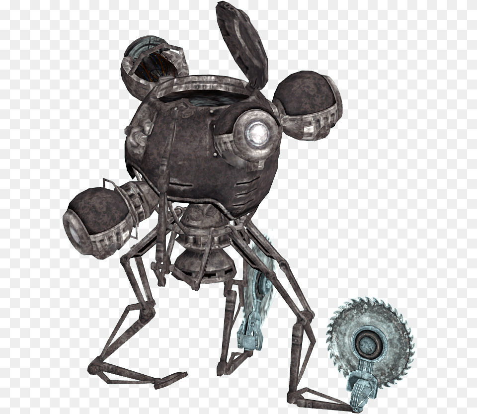 Clip Art Transparent Library Mister Handy Fallout Wiki Mr Handy Type, Machine, Wheel, Animal, Invertebrate Free Png
