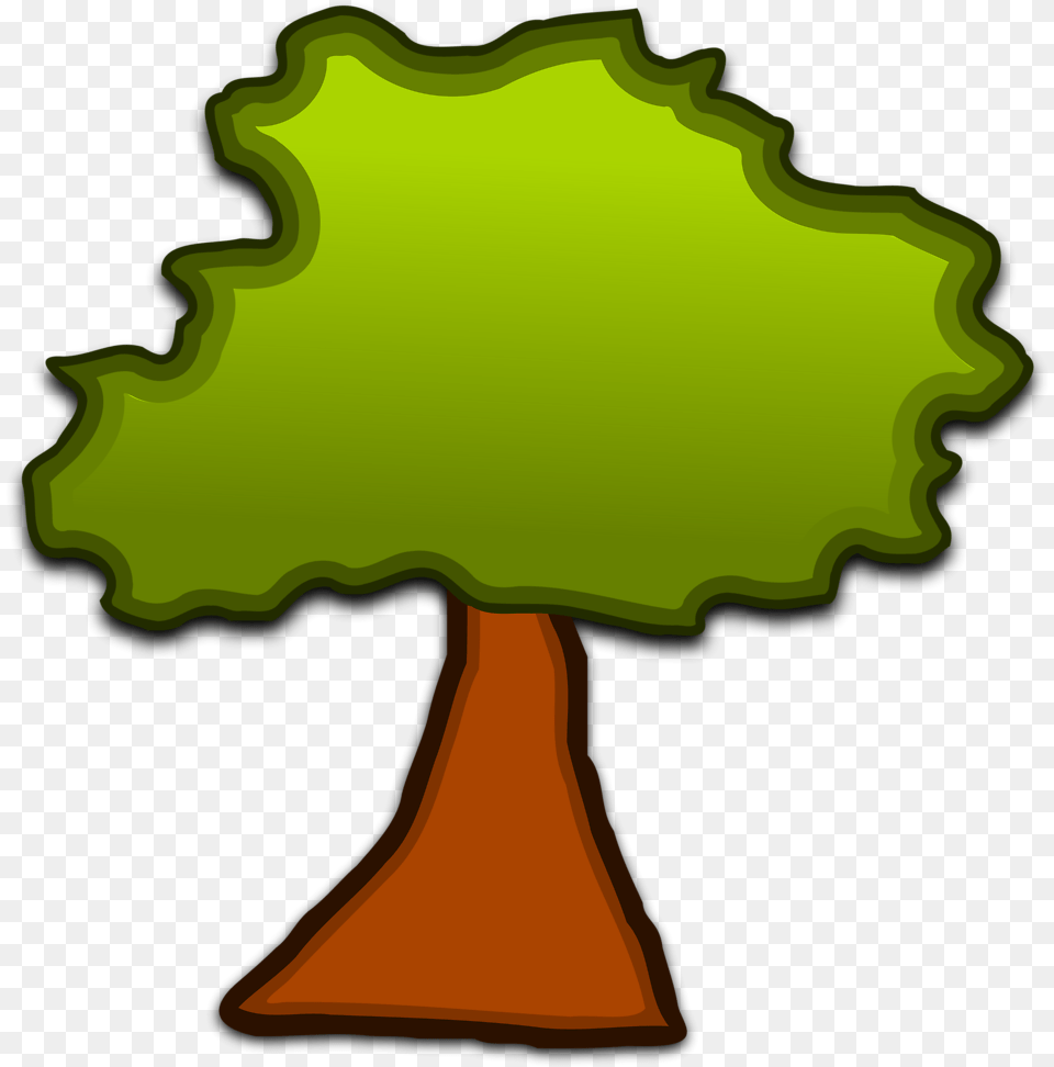 Clip Art Trees Free Cartoonish Tree, Green, Plant, Lamp, Outdoors Png