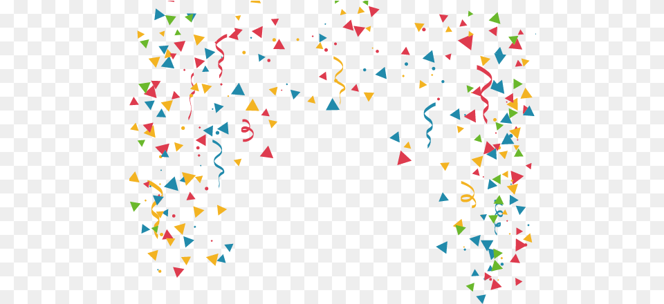 Clip Art Vector Colored Transparent Confetti Clipart, Paper Png Image