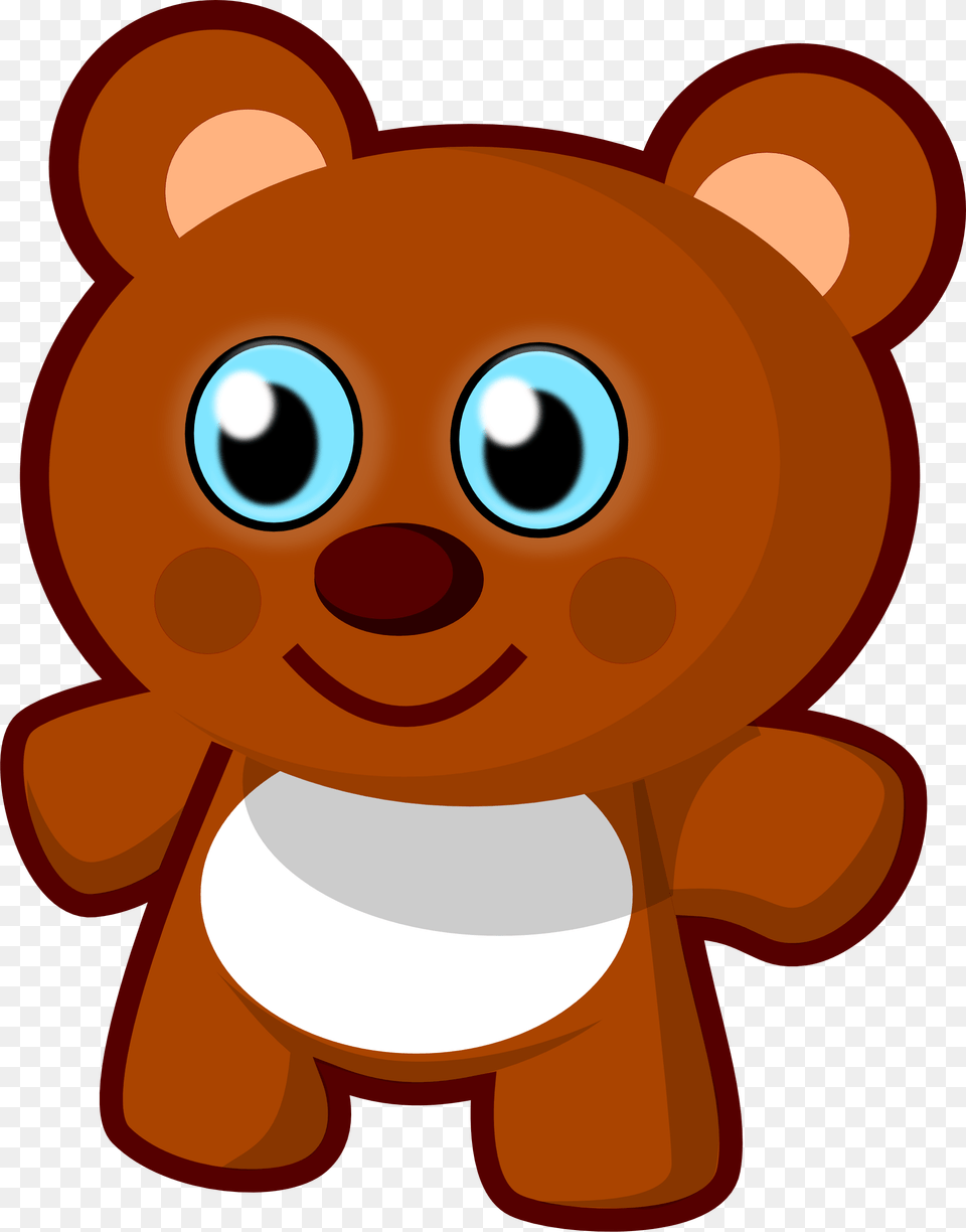 Clip Art Vector Design Of Little Bear Toy Has Been, Plush, Ammunition, Grenade, Weapon Free Png Download