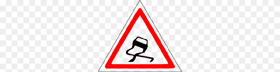 Clip Art Vehicle Of Driving On Icy Roads Clipart Clipart Zcakkue, Sign, Symbol, Triangle, Dynamite Free Png Download