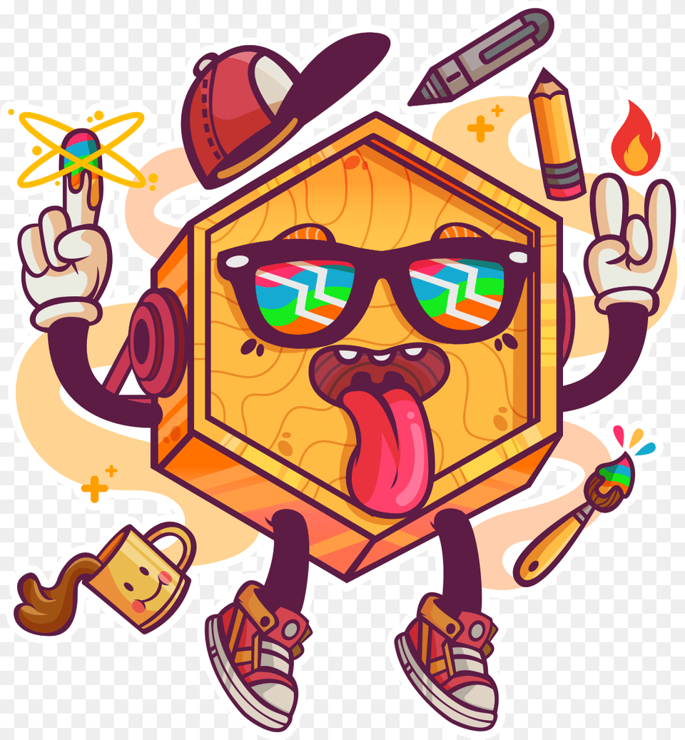 Clip Art Waffles Drawing Pop Art Capitan, Accessories, Glasses, Dynamite, Weapon Free Transparent Png