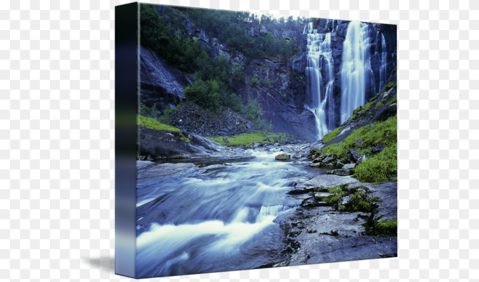 Clip Art Waterfall By Joshua Farnsworth Skjervsfossen, Water, Nature, Outdoors, Scenery Free Transparent Png