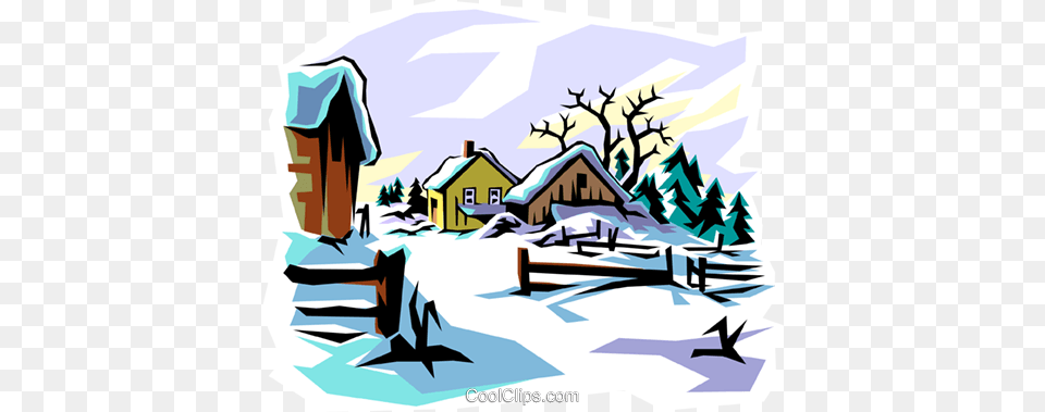 Clip Art Winter Scenes Clipart Collection, Architecture, Rural, Outdoors, Nature Png