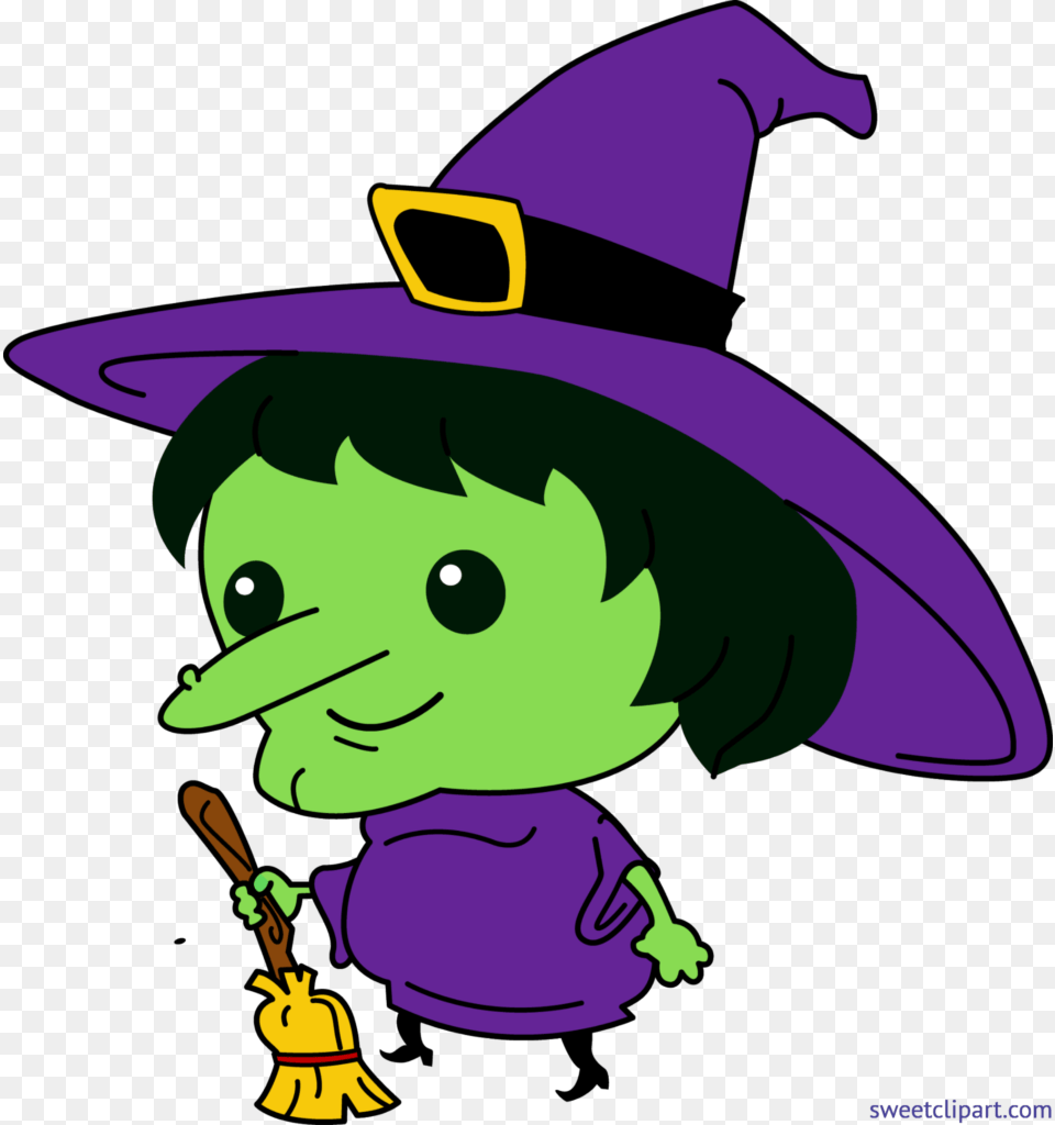 Clip Art Witch, Clothing, Hat, Purple, Face Free Transparent Png