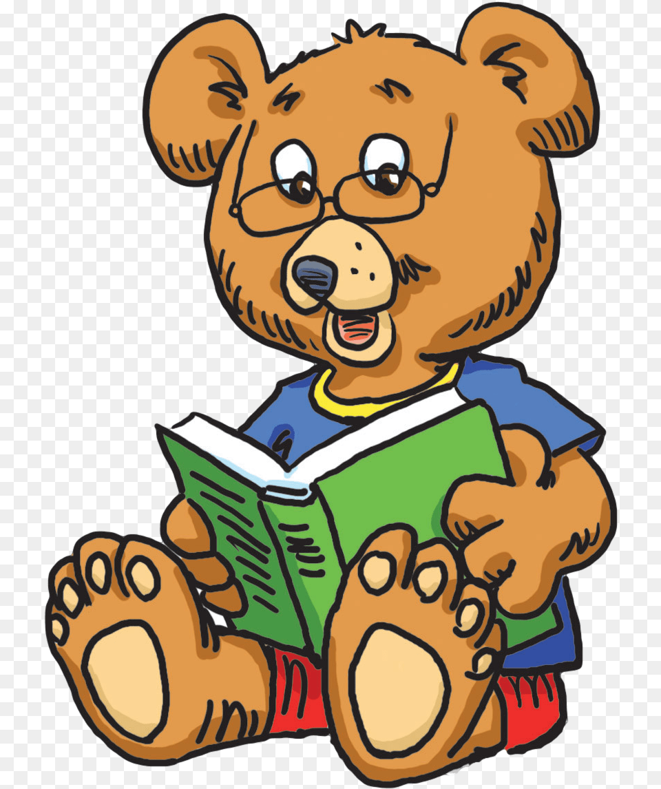 Clip Art With Clipart Black And Teddy Bear Reading Clipart, Person, Baby, Face, Head Png