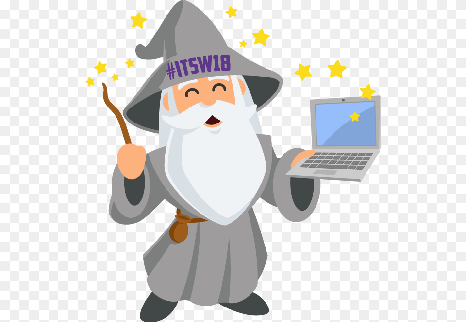 Clip Art Wizard, Computer, Electronics, Laptop, Pc Png