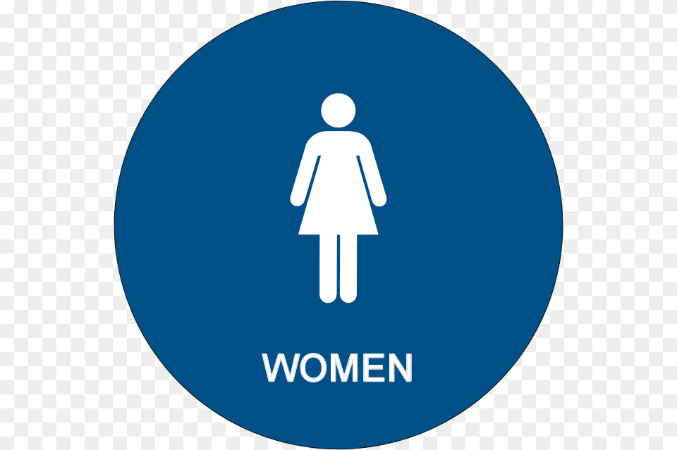 Clip Art Womens Bathroom Clipart, Sign, Symbol, Disk, Road Sign Free Png Download