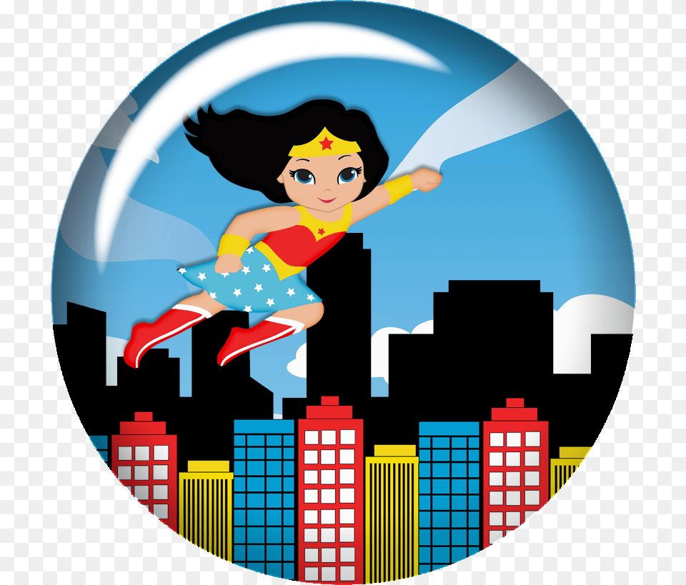 Clip Art Wonder Woman Baby Clipart, Person, Photography, Face, Head Free Transparent Png