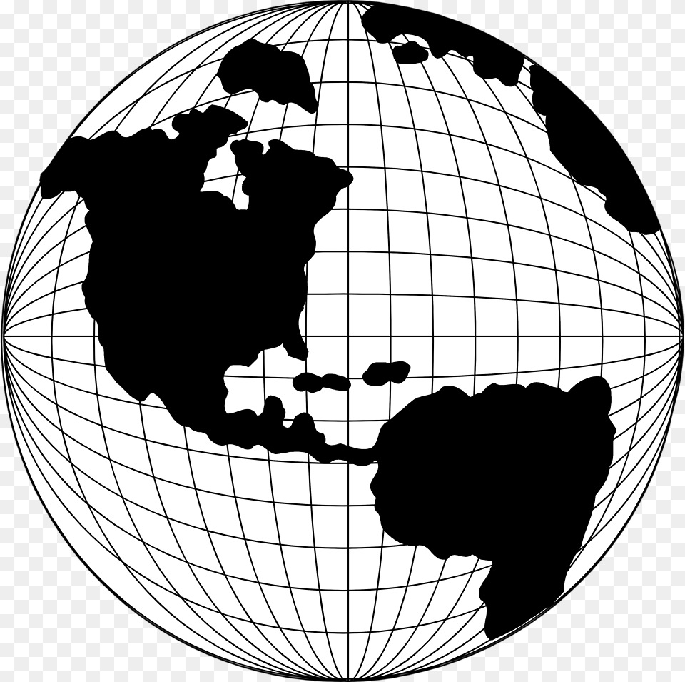Clip Art World Globe All About Clipart, Astronomy, Outer Space, Planet, Sphere Png Image