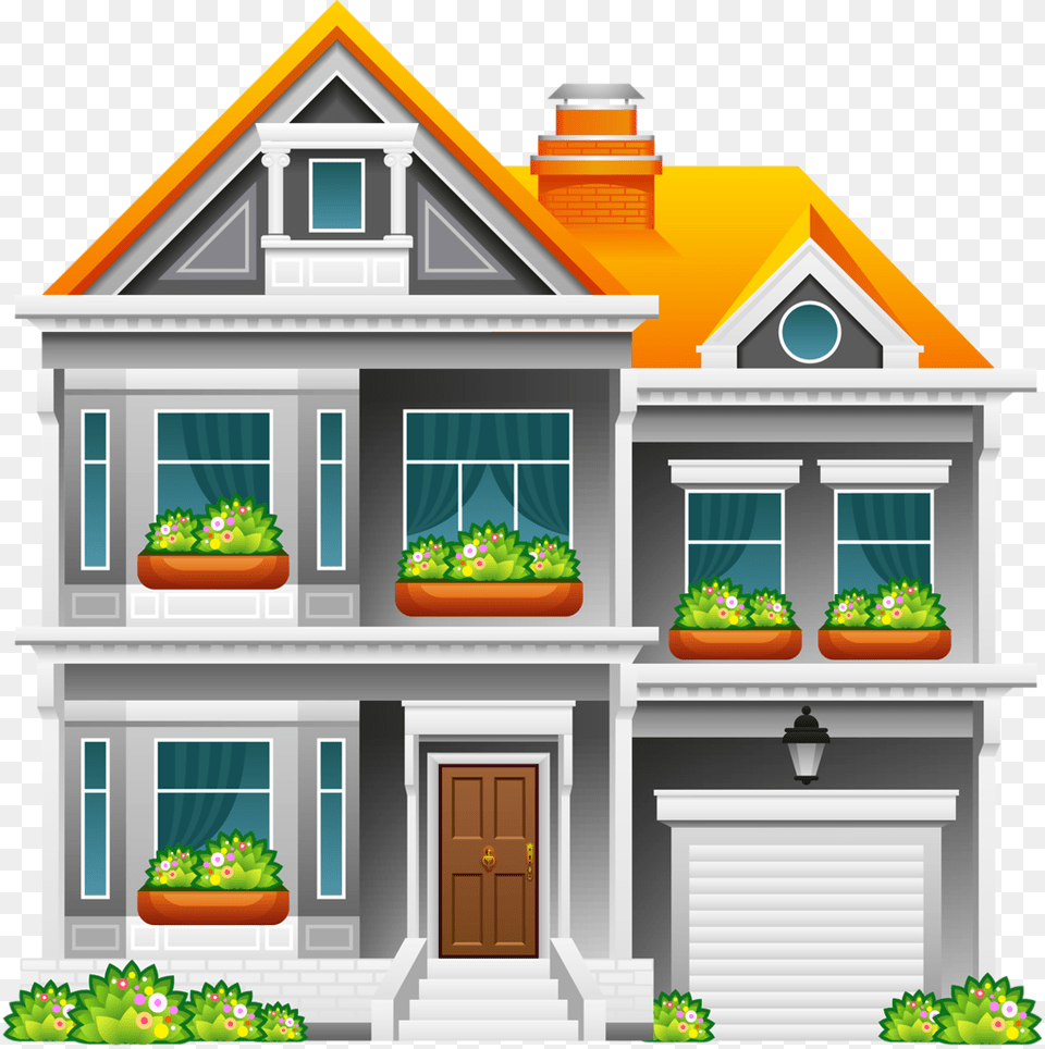 Clip Arts Houses Download, Neighborhood, Architecture, Building, House Free Transparent Png