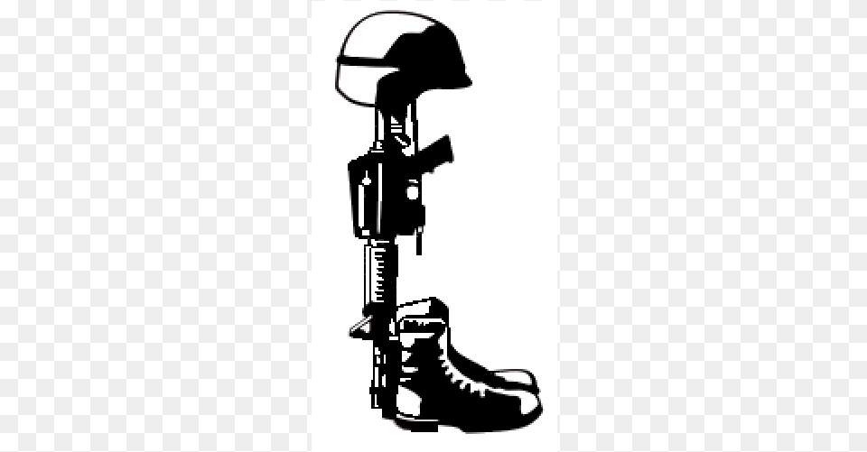 Clip Arts Related To Boots Rifle Helmet, Person, Boot, Clothing, Footwear Png Image