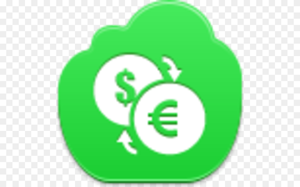 Clip Arts Related To Currency Converter Logo, Green, Disk Png