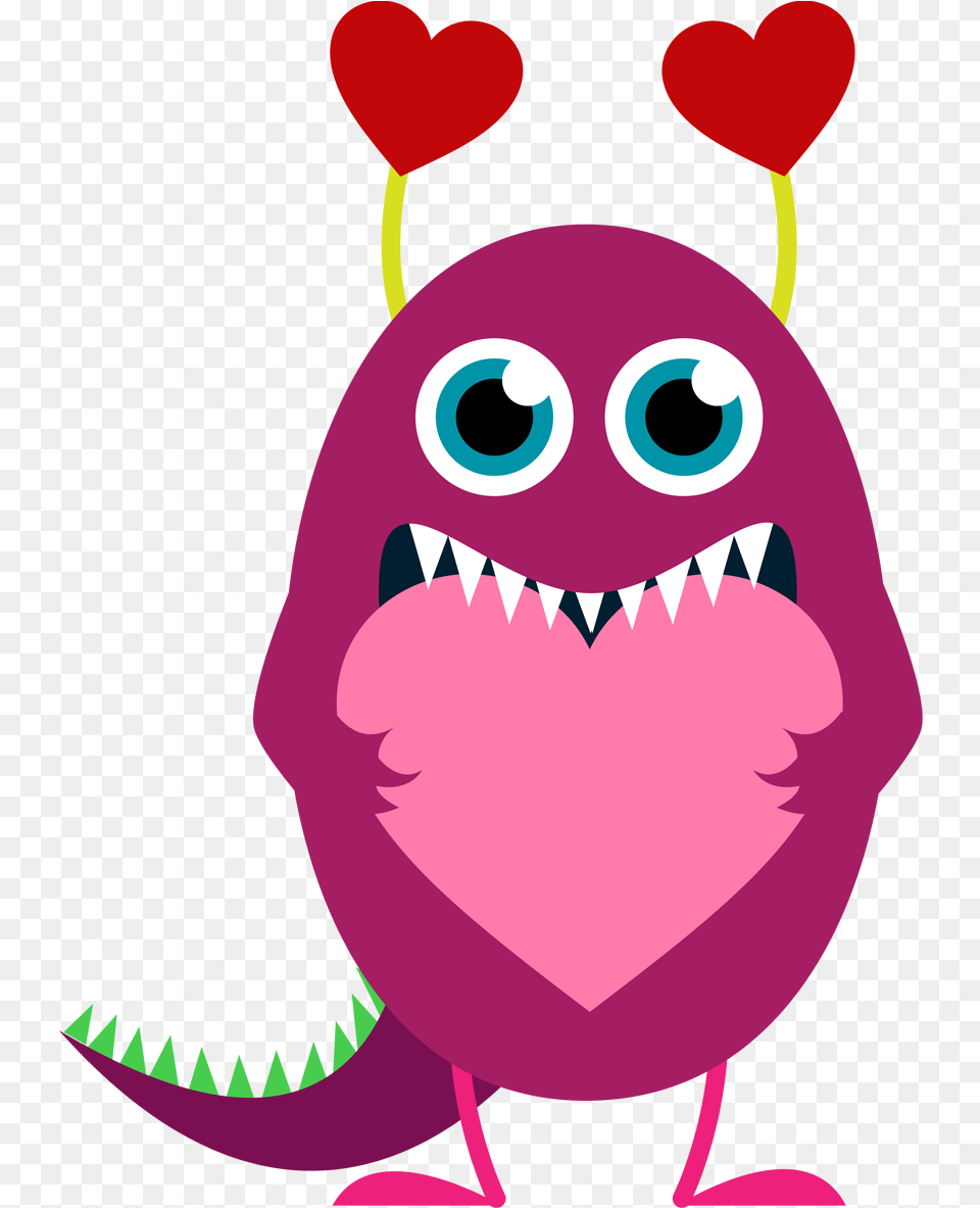 Clip Arts Related To Cute Valentines Day Clipart, Animal, Fish, Sea Life, Shark Free Png Download