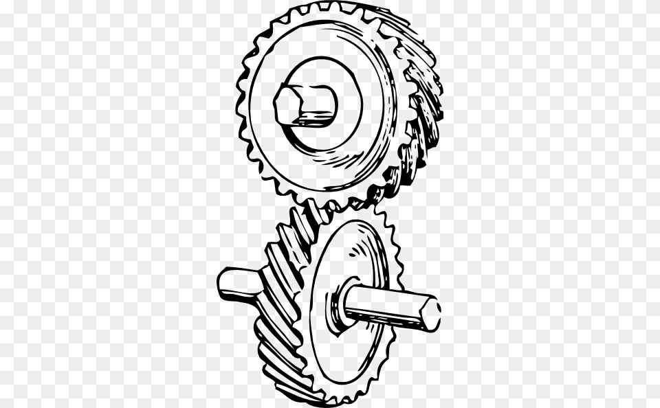Clip Arts Related To Gear Clip Art, Machine, Person Free Transparent Png