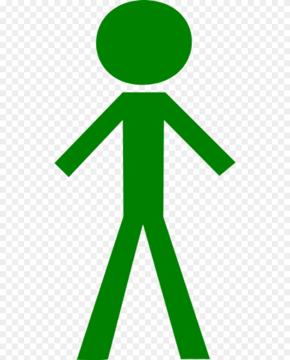 Clip Arts Related To Green Stick Man Clipart, Person, Sign, Symbol Free Png Download