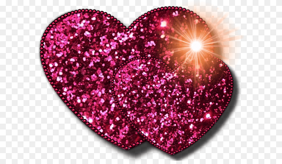 Clip Arts Related To Heart Glitter Free Png Download