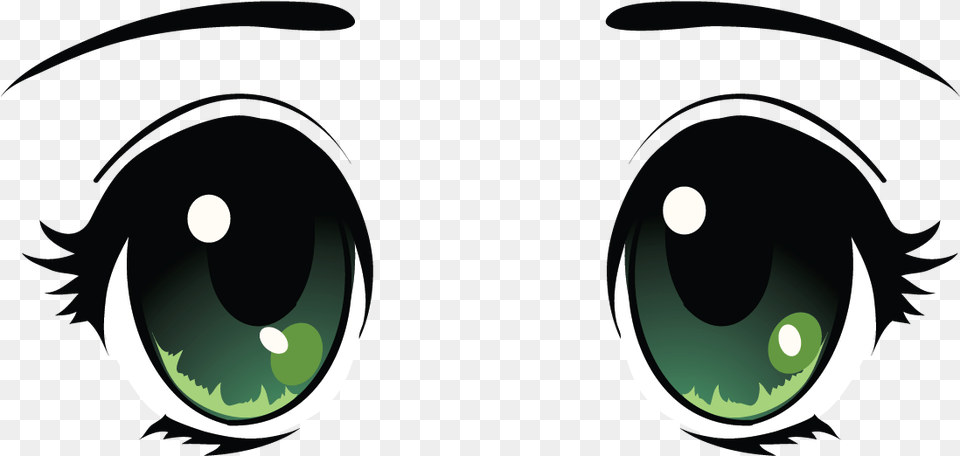 Clip Arts Related To Manga Eyes, Green, Nature, Night, Outdoors Png